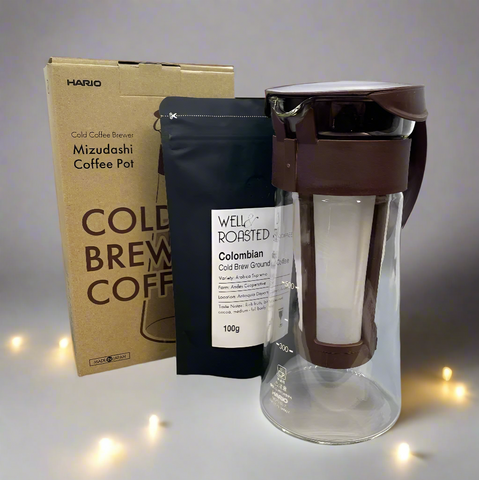 Colombian Cold Brew Coffee & Jug Gift Set