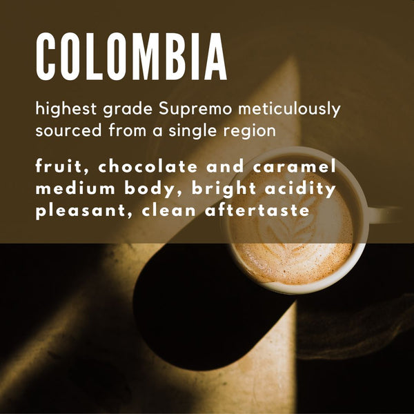 Colombia Antioquia Supremo Coffee - Well Roasted Coffee