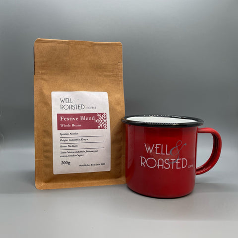 Well Roasted Coffee Cup and Speciality Coffee Gift Set