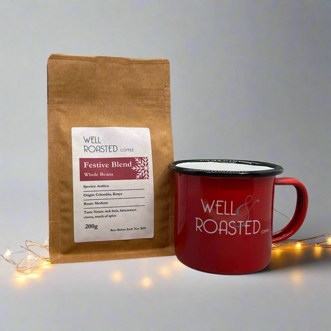 Christmas Artisan Coffee & Cup Gift Set