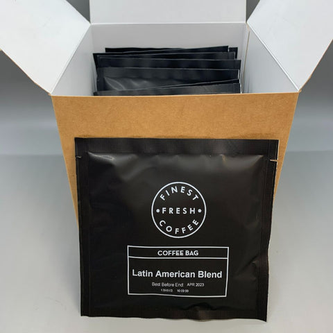 Latin American Blend Coffee Bags - Well Roasted Coffee